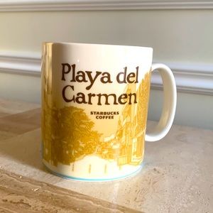 Starbucks Playa Del Carmen 2014 Coffee Mug Global Icon Series 16oz